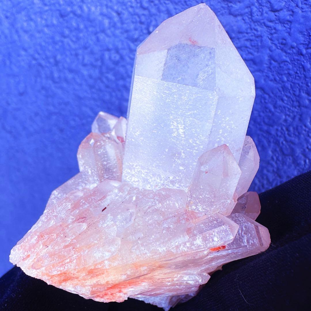 爆アレ❗️可愛いピンク♡超綺麗マダガスカル産パイナップルピンククラスターA1488