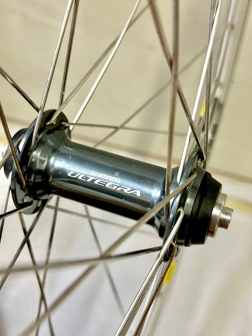 【MavicマビックOpen Pro前輪】Ultegraハブ重量0.83g
