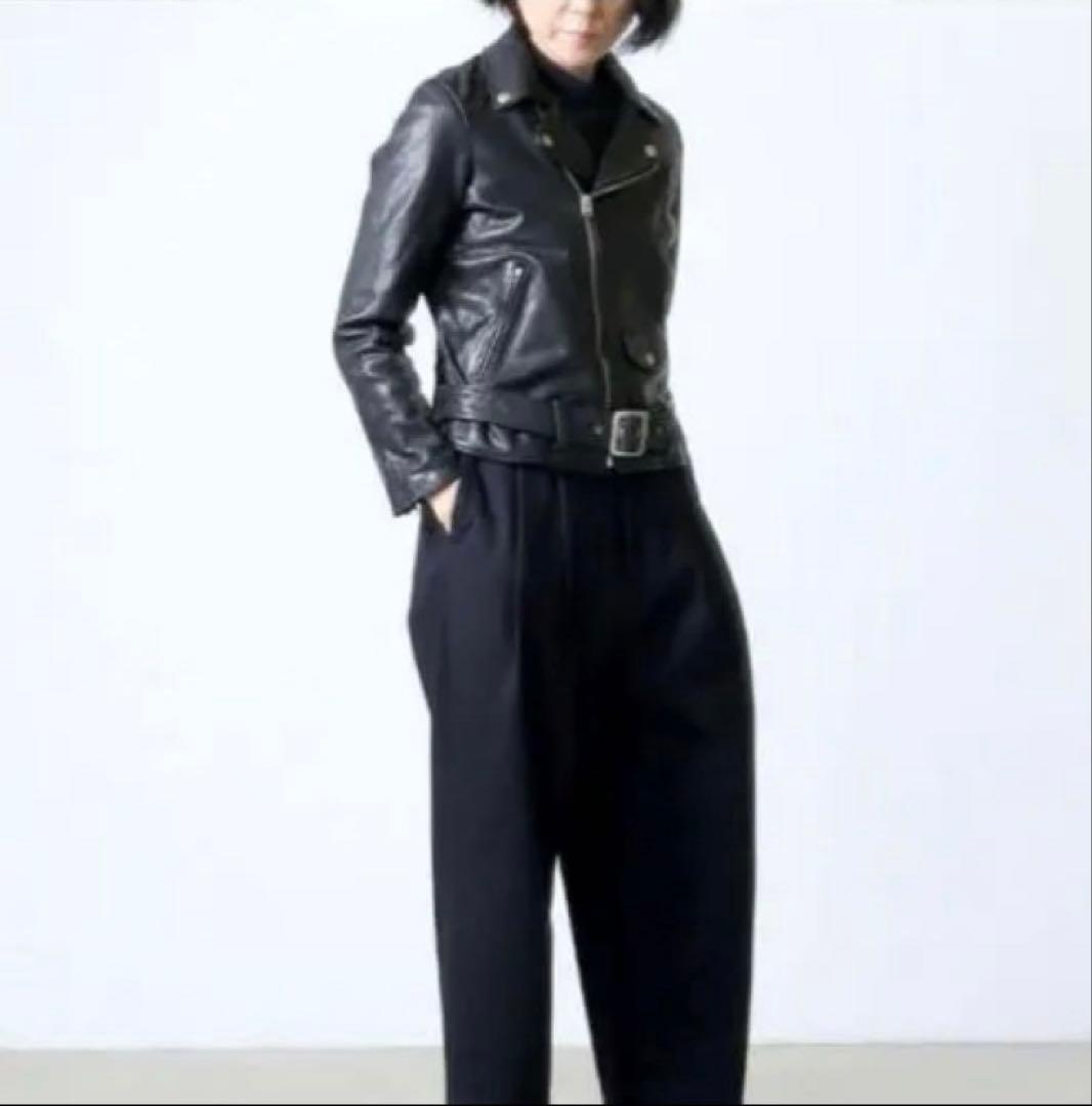 美品　160 beautiful people ダブルライダースジャケット