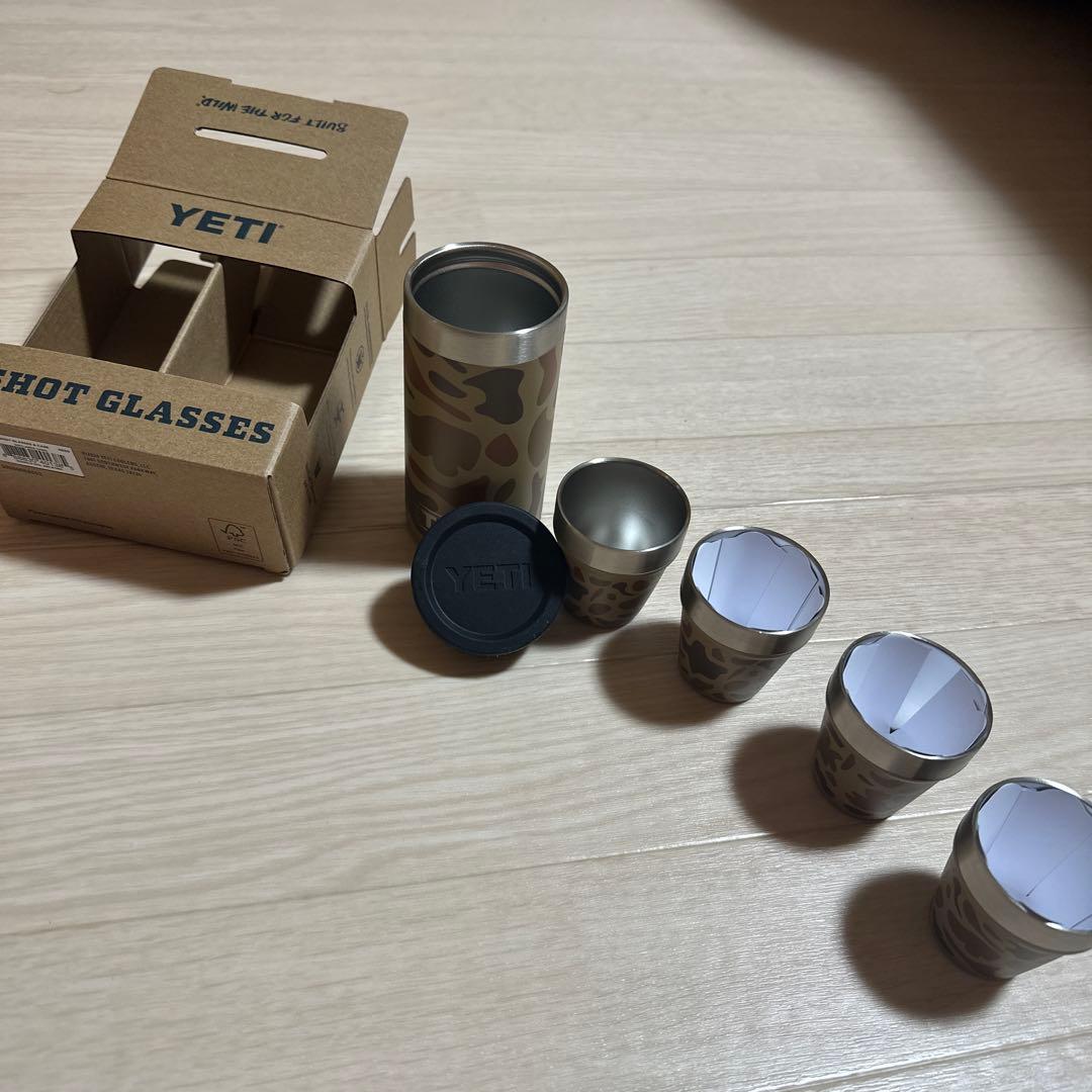 YETI ショットグラスセット 迷彩柄