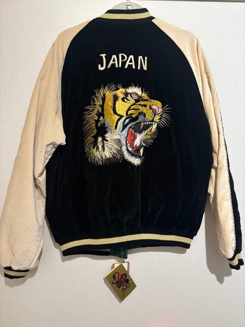 【新品未使用】 Toyo テーラー東洋　タイガーヘッド スカジャン