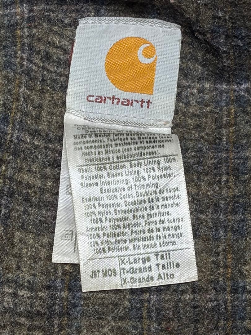 カーハート デトロイトジャケット モス