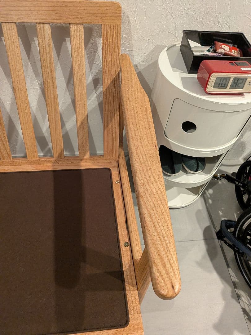 マルニ60 キノママ　オークフレーム　2シーター　ソファ　木製　サガブルー