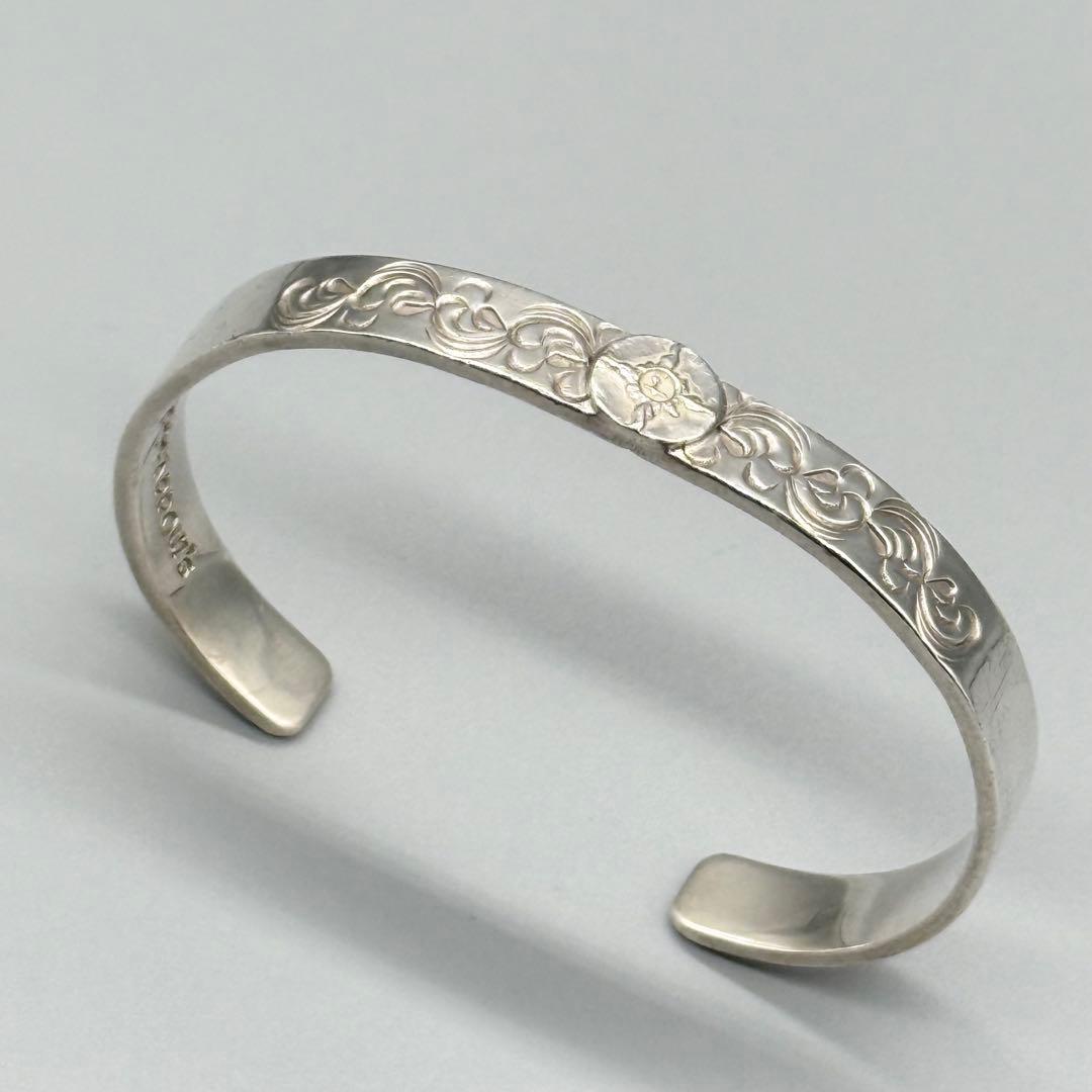 FIRST-ARROWS バングル 太陽神 SILVER 約22.1g