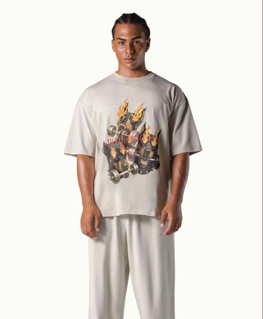 LÝFT ドーベルマン Tシャツ