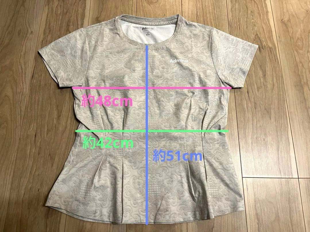 Admiral テニスウェア Tシャツ スコート 上下セット