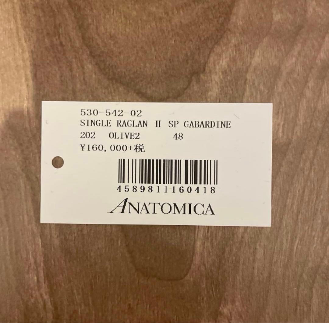ジャケット・アウター ANATOMICA SINGLE RAGLAN COAT 2 OLIVE2