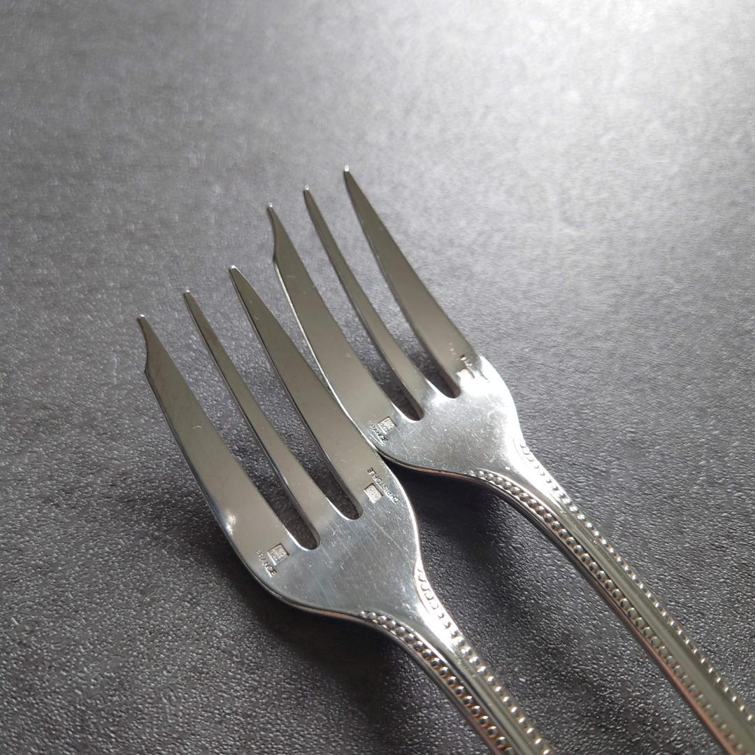 クリストフル パール ケーキフォーク コーヒースプーン 4点