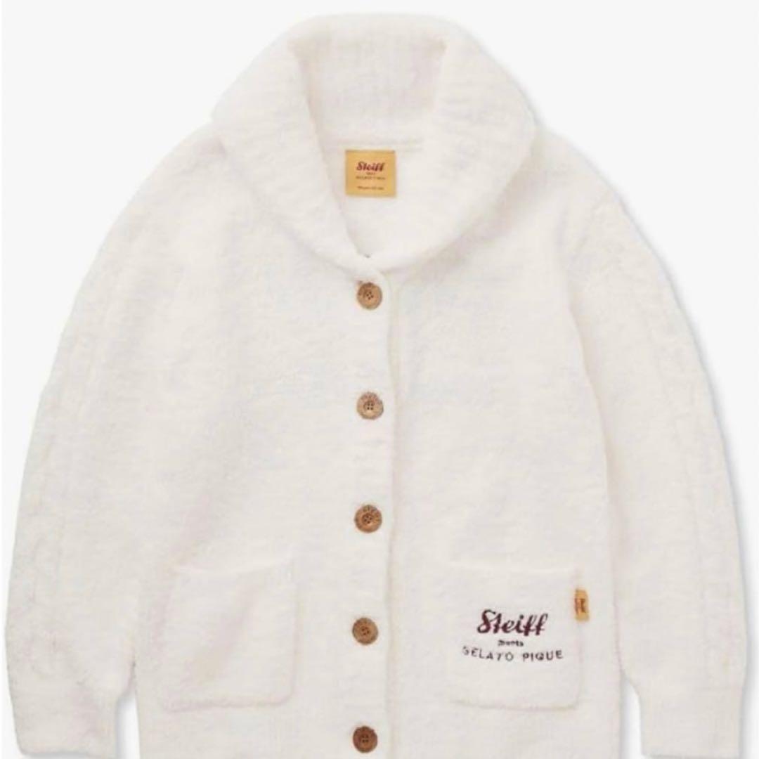 ジェラートピケ シュタイフ カーディガン