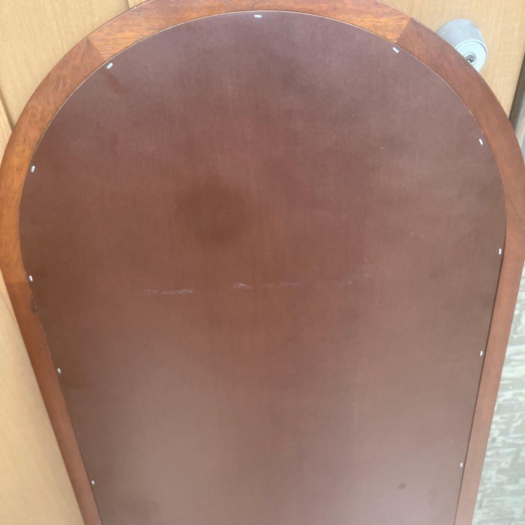 マホガニーフレーム 大型ウォールミラー アンティーク ヴィンテージ インテリア