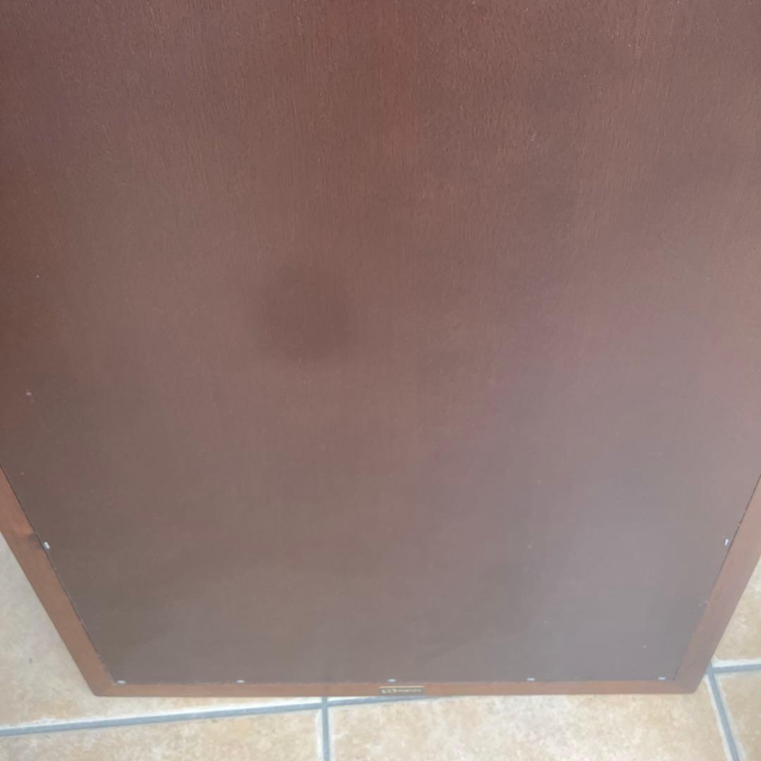 マホガニーフレーム 大型ウォールミラー アンティーク ヴィンテージ インテリア