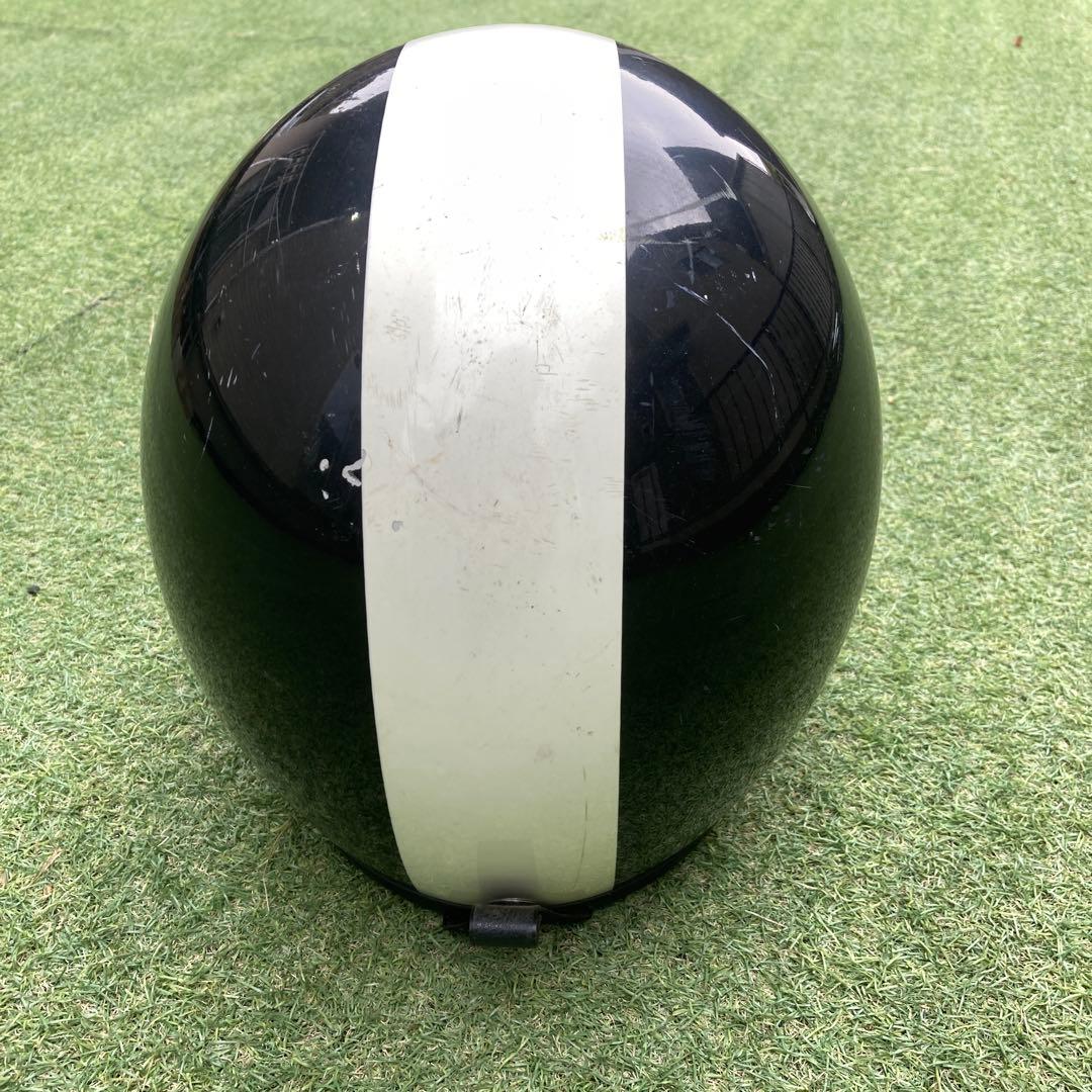 Buco ヘルメット　ストライプ　ハーレー　ショベル　ヴィンテージ　旧車　XL