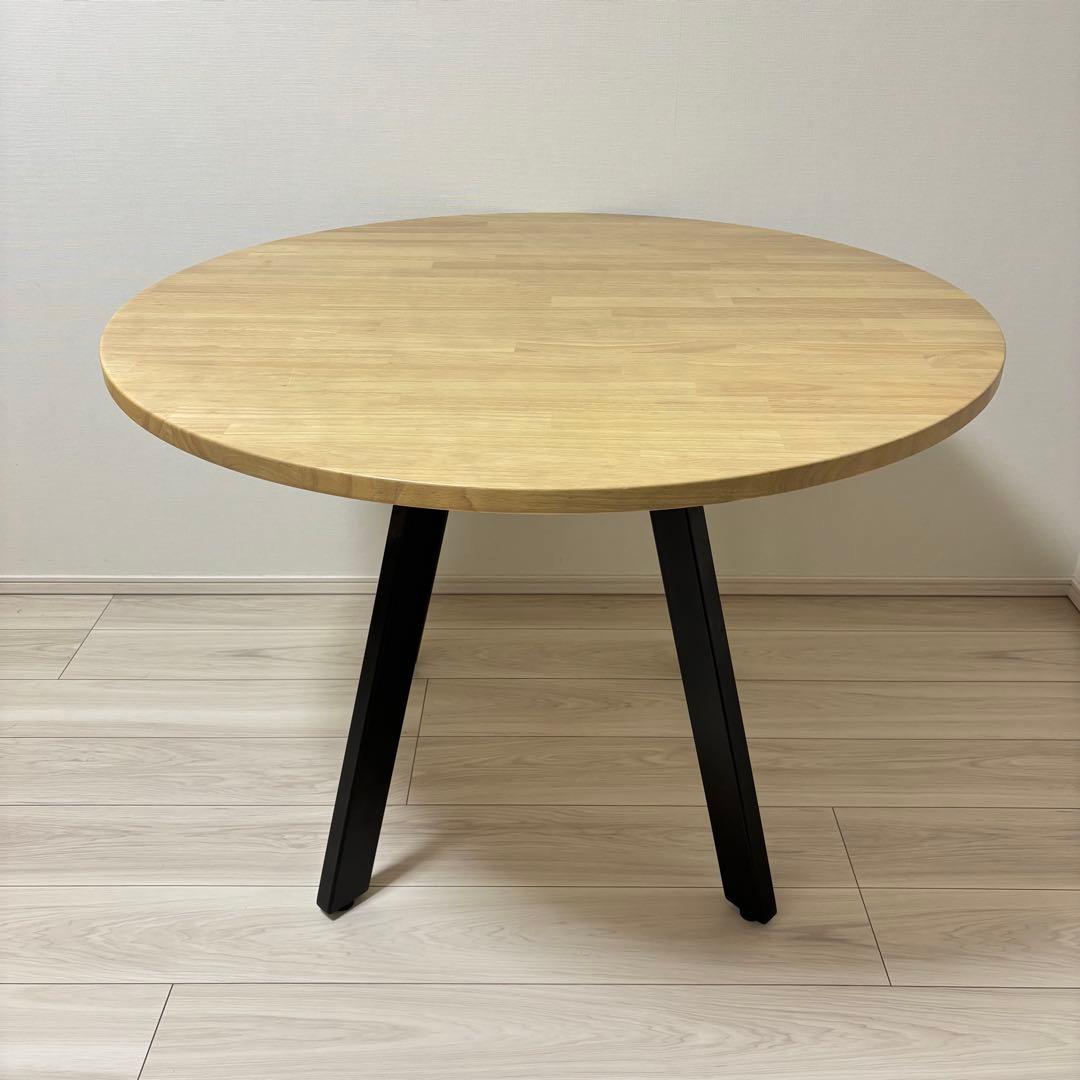 KANADEMONO かなでもの THE CAFE TABLE ラバーウッド