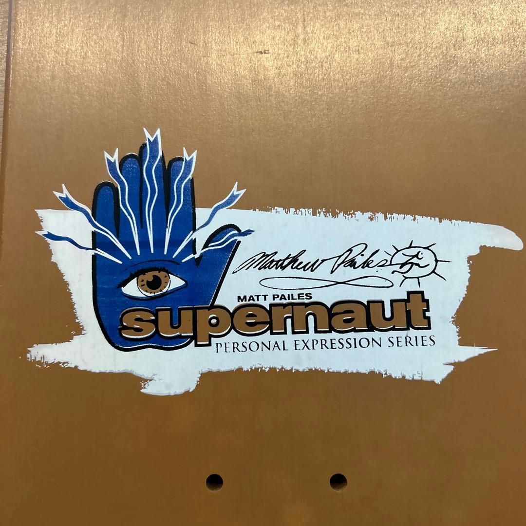 supernaut サイン入りスケートボードデッキ