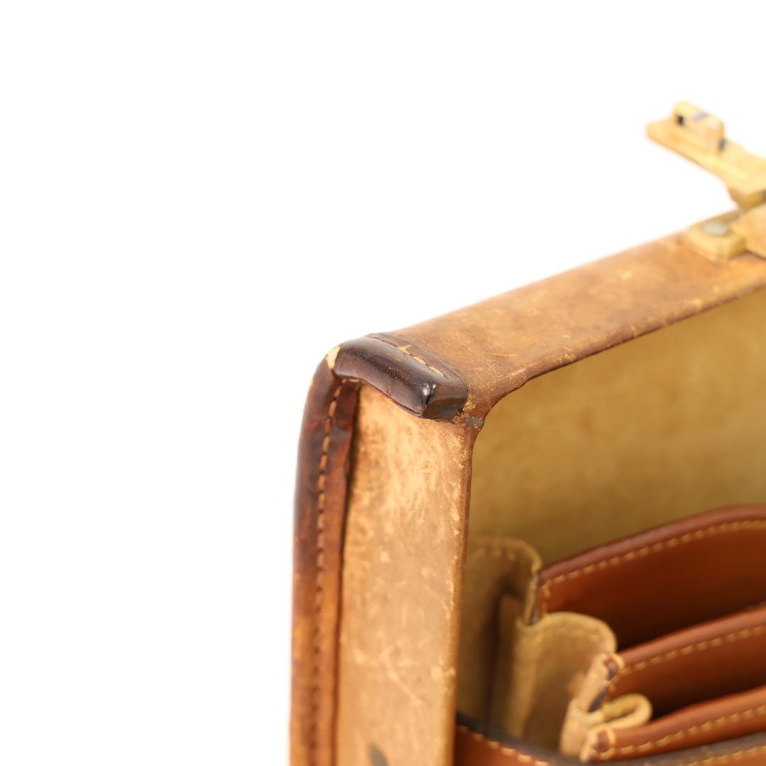 ヴィンテージ COACH コーチ 本革 レザー アンティーク トランクケース