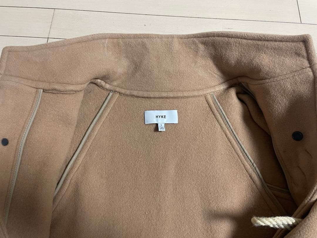 ハイクHYKE DOUDLE FACE DUFFEL COATダッフルコート