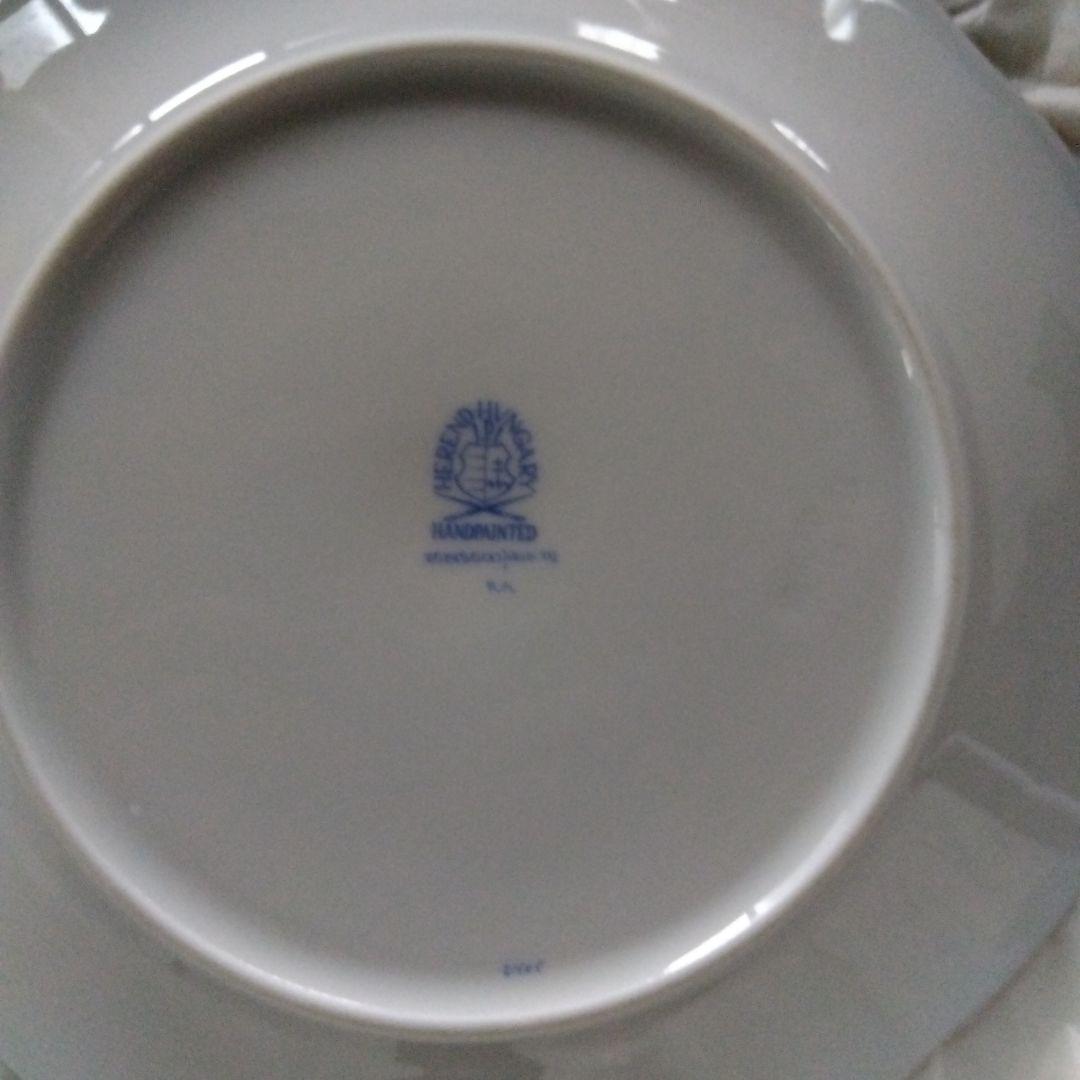 ヘレンド アイリスターコイズ 21cmプレート未使用品
