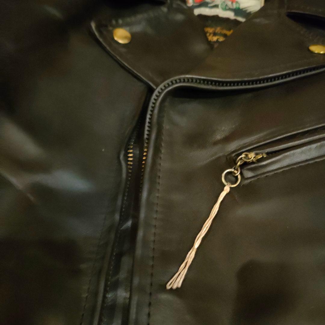 Aero Leather エアロレザー ホースハイド ダブルライダース 36