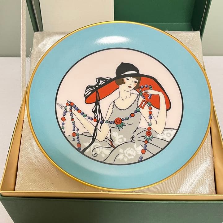 ノリタケ ミュージアムコレクション デコレディ 飾り皿 プレート 箱付き