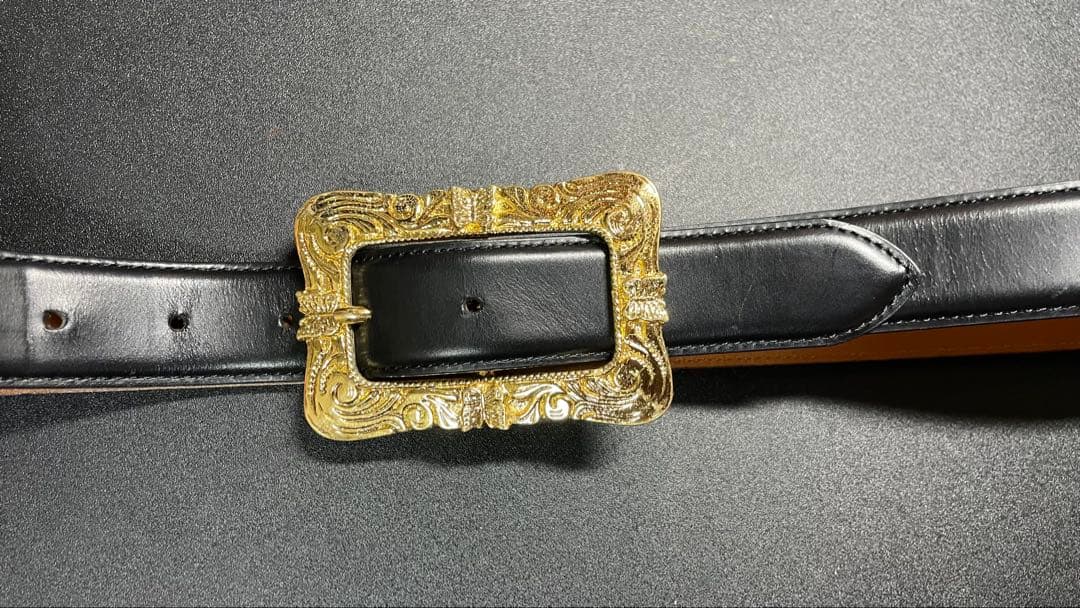 【Needles】 Papillon Square Buckle Belt