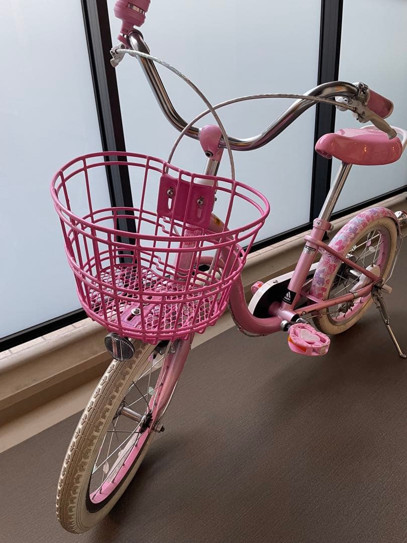 東京都武蔵野市 直接引取いただける方のみ ♡メゾピアノ子供用自転車 16インチ♡