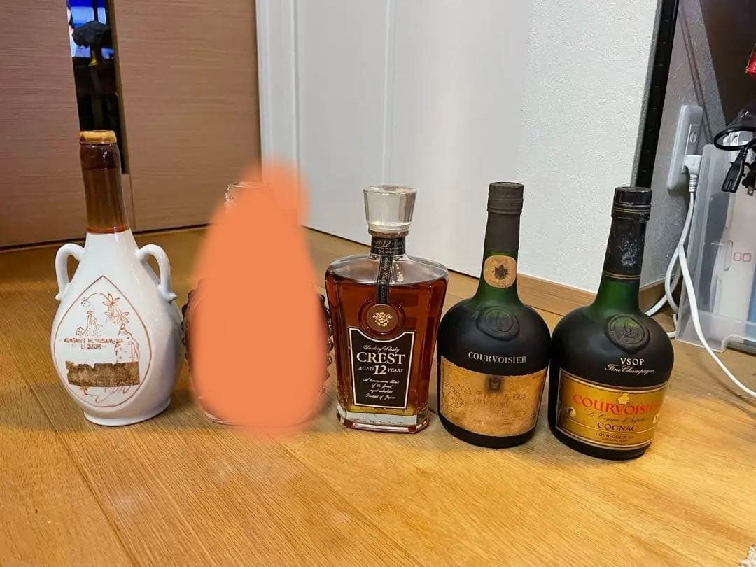 ウイスキー ブランデー 北朝鮮人参酒 4本セット