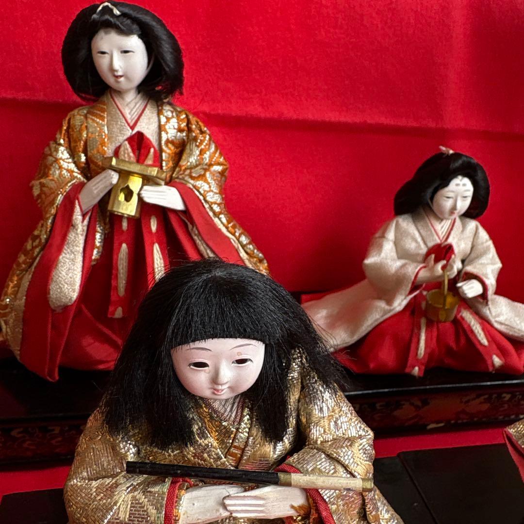 御殿飾り雛人形　お値下げいたしました。