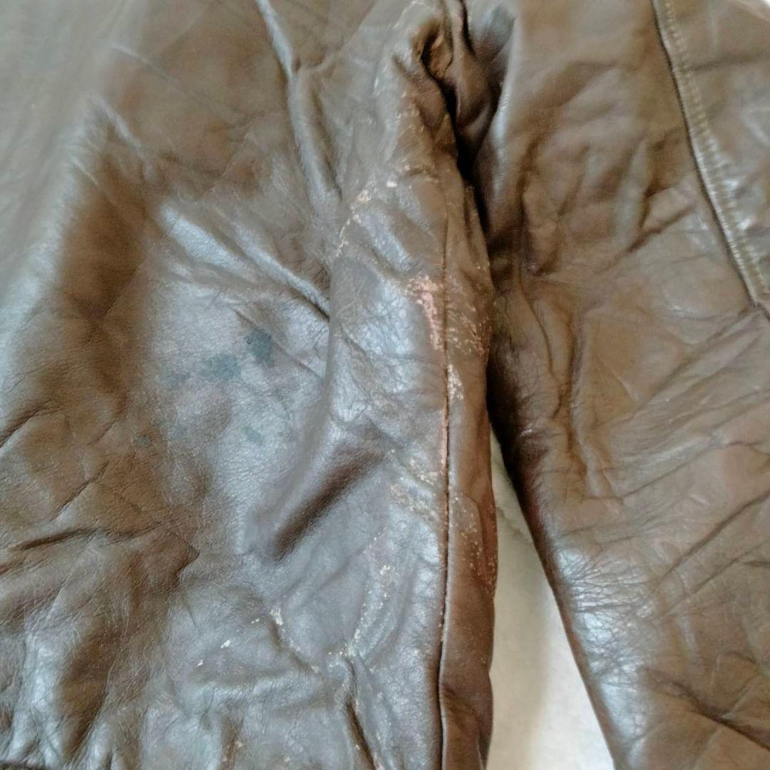 90s vintage【y2k】G1　A2　フライトジャケット　レザージャケット