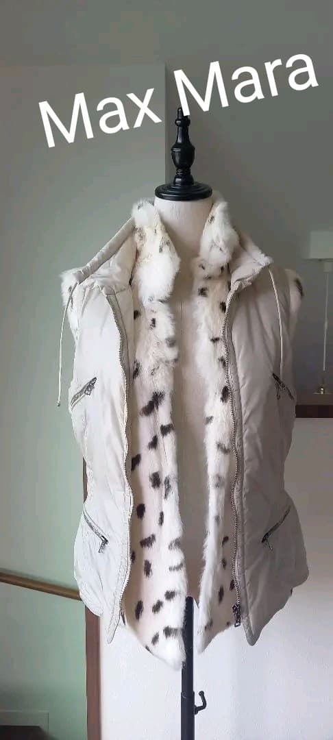 マックスマーラダウンベスト。