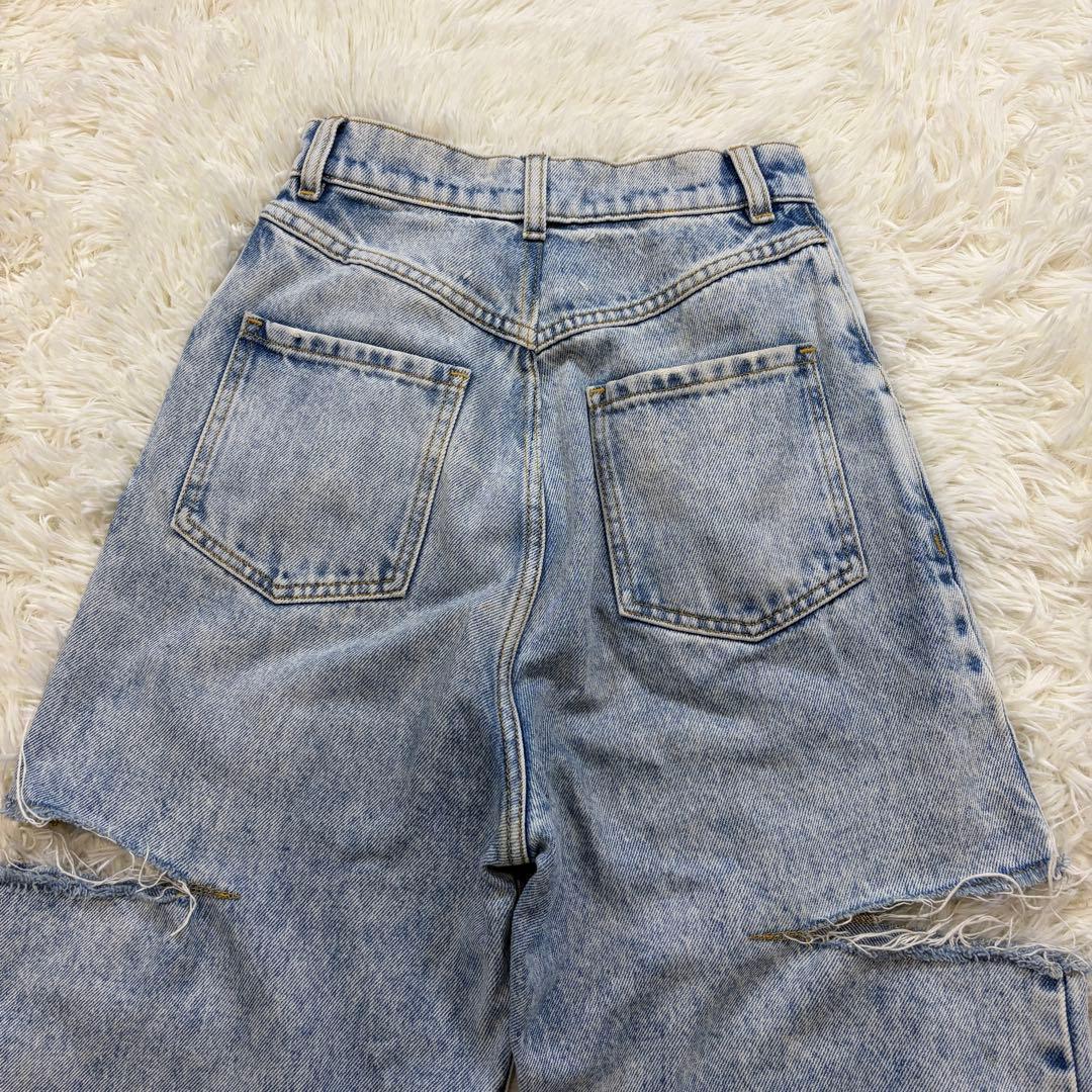 【美品】メゾンマルジェラ スラッシュディテール デニムパンツ イタリア製 36