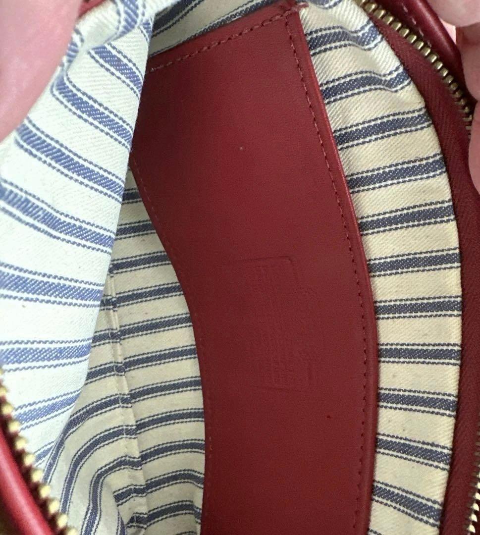 COACHオールドコーチ　赤色小物入れ