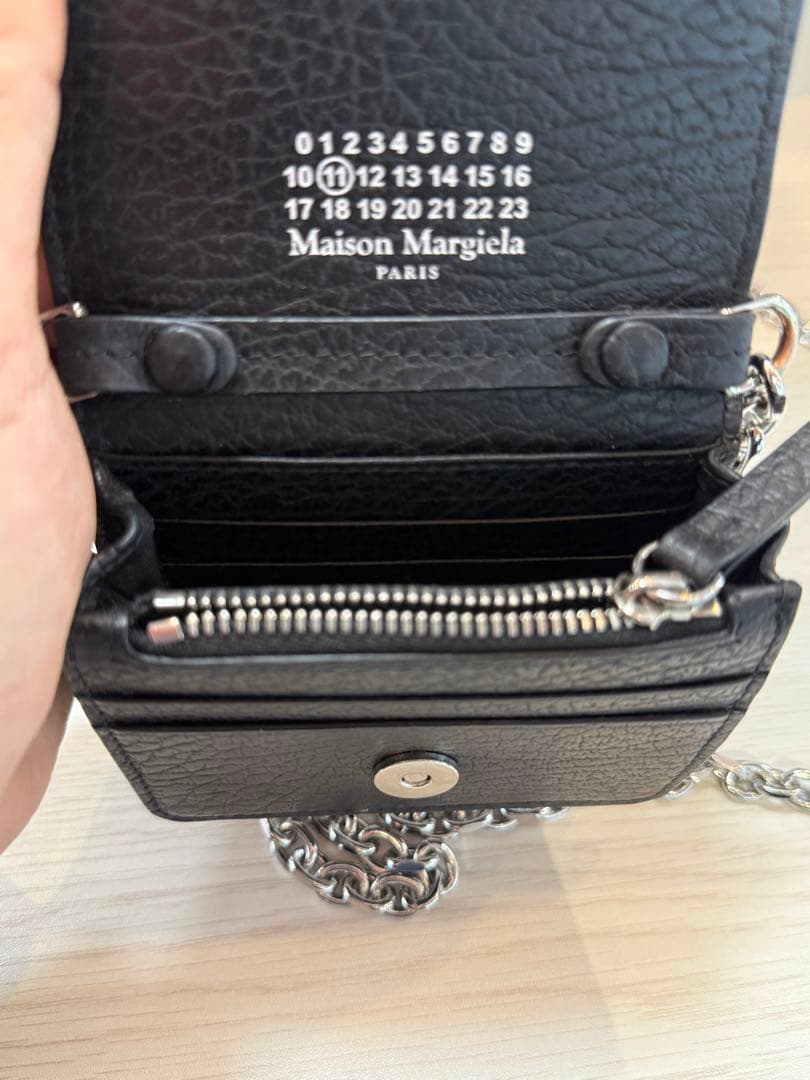 【R催3】MAISON MARGIELA ミニチェーンショルダーバッグ　美品