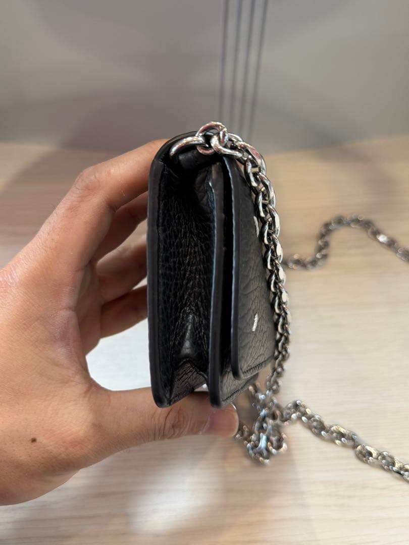 【R催3】MAISON MARGIELA ミニチェーンショルダーバッグ　美品