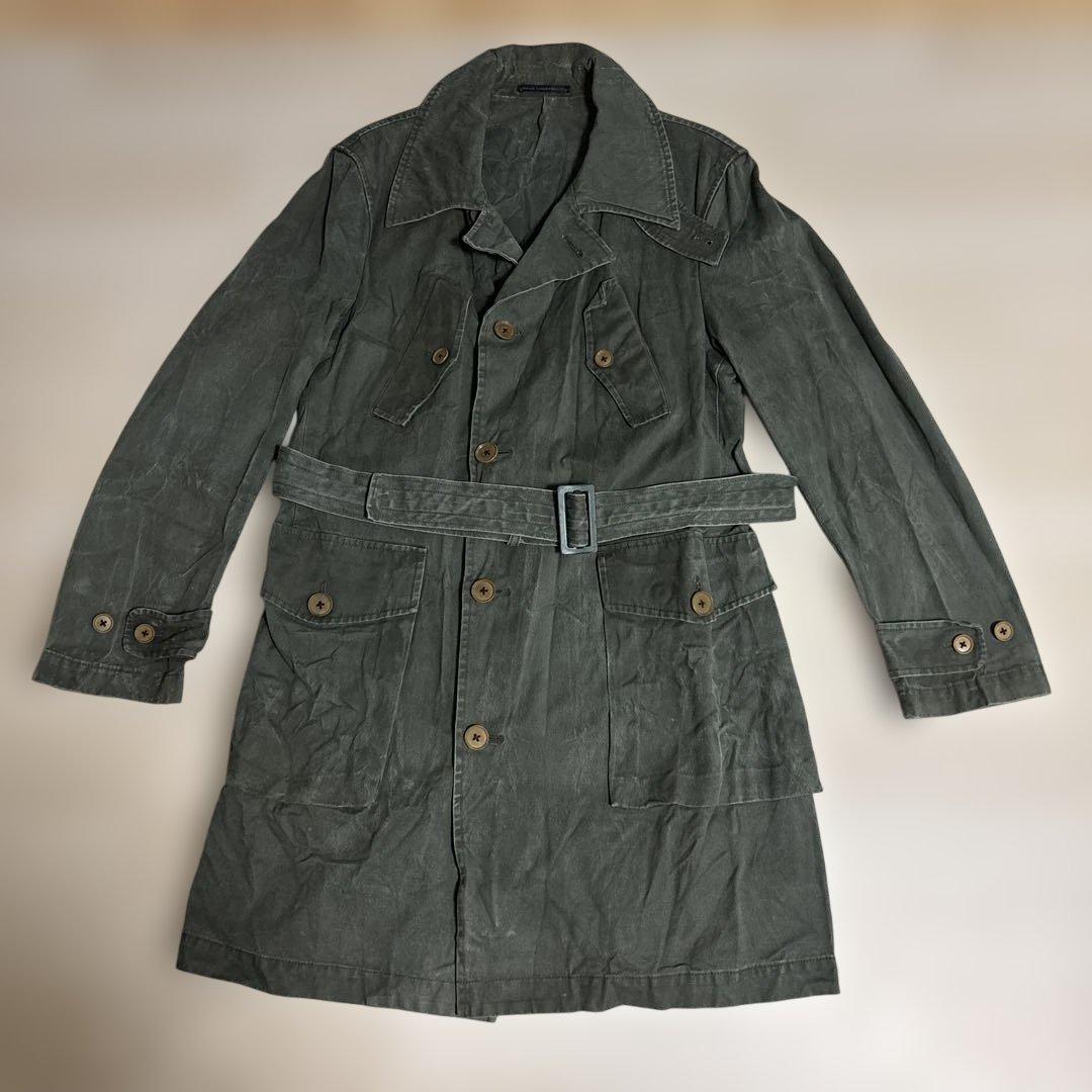 YOHJIIYAMAMOTO Y's for menミリタリーコートLサイズ