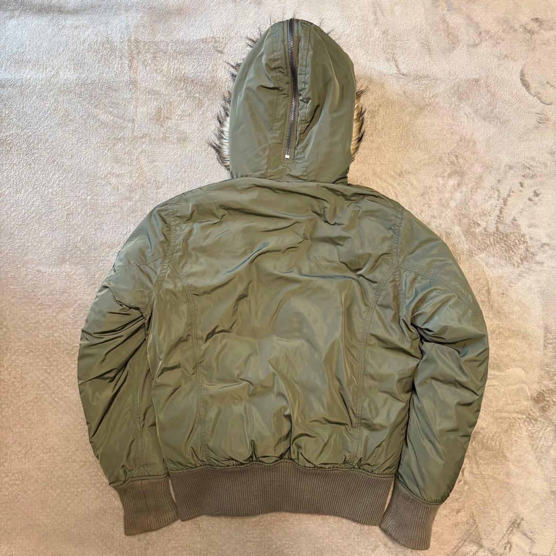 【稀少】DIESEL ディーゼル N2-B ミリタリージャケット カーキ S