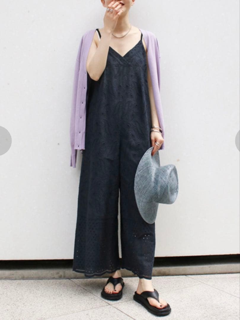 IENA レースオールインワン イエナ ブラック サイズ36