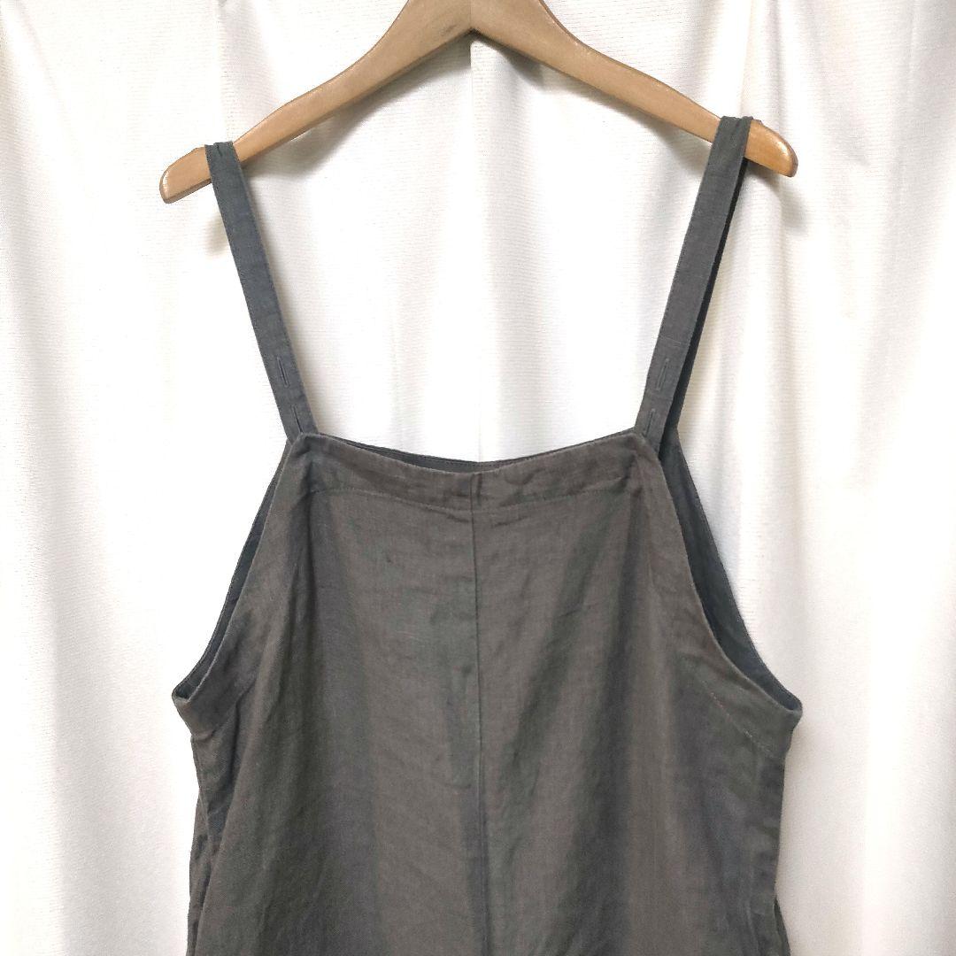 【美品】フォグリネンワーク リネン サロペット オーバーオール