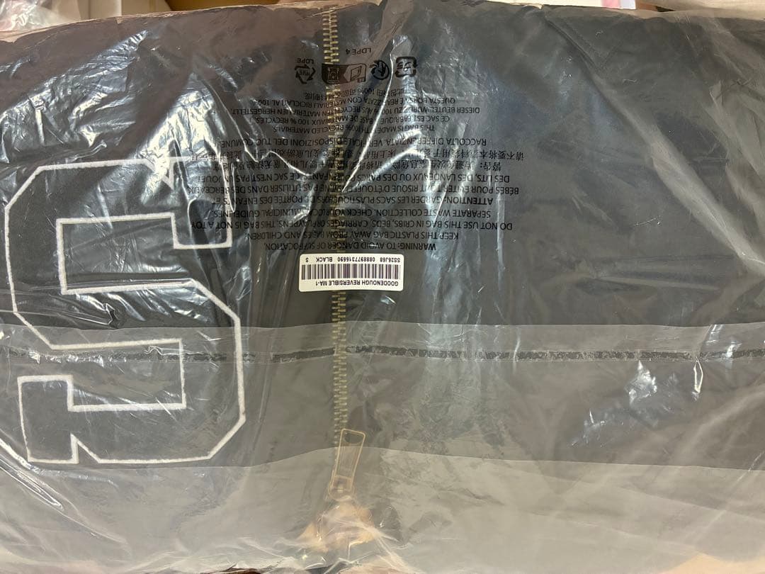 Supreme Goodenough MA-1 black size S 新品