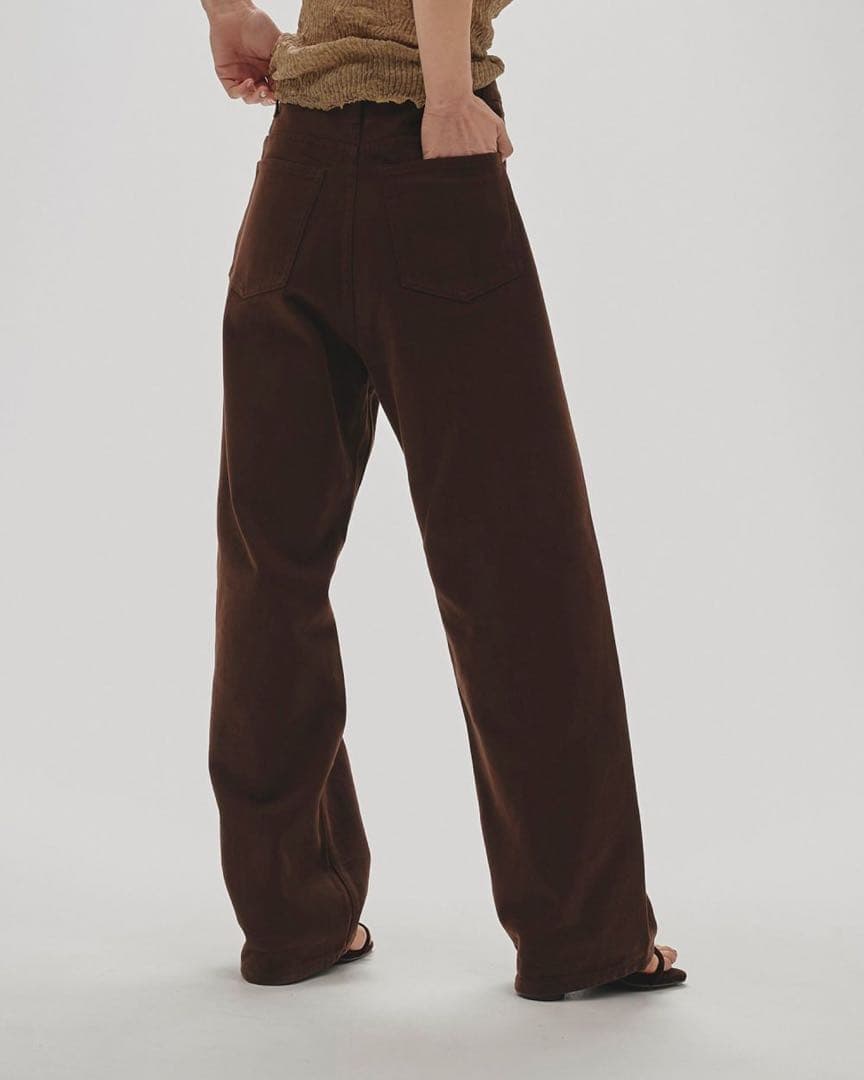 TODAYFUL トゥデイフル Cary's Denim ブラウン 26インチ