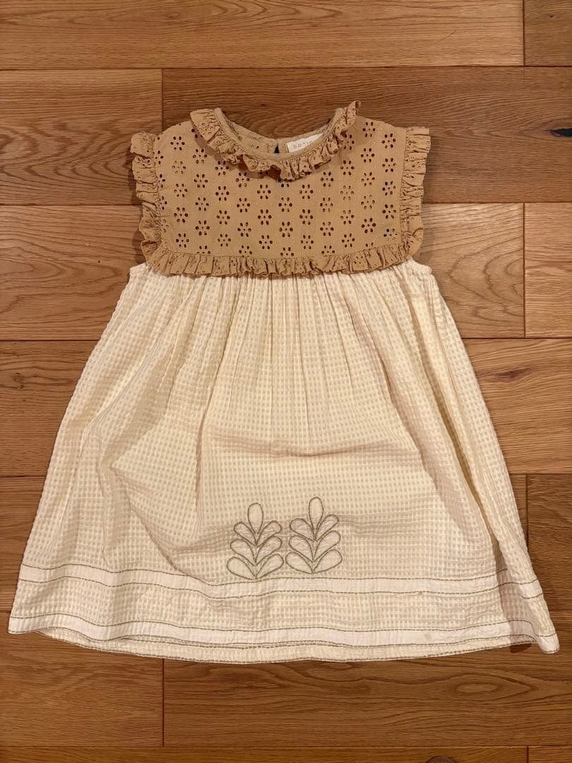 ワンピース Bonjour diary 2024ss HONEY PIA DRESS 8Y
