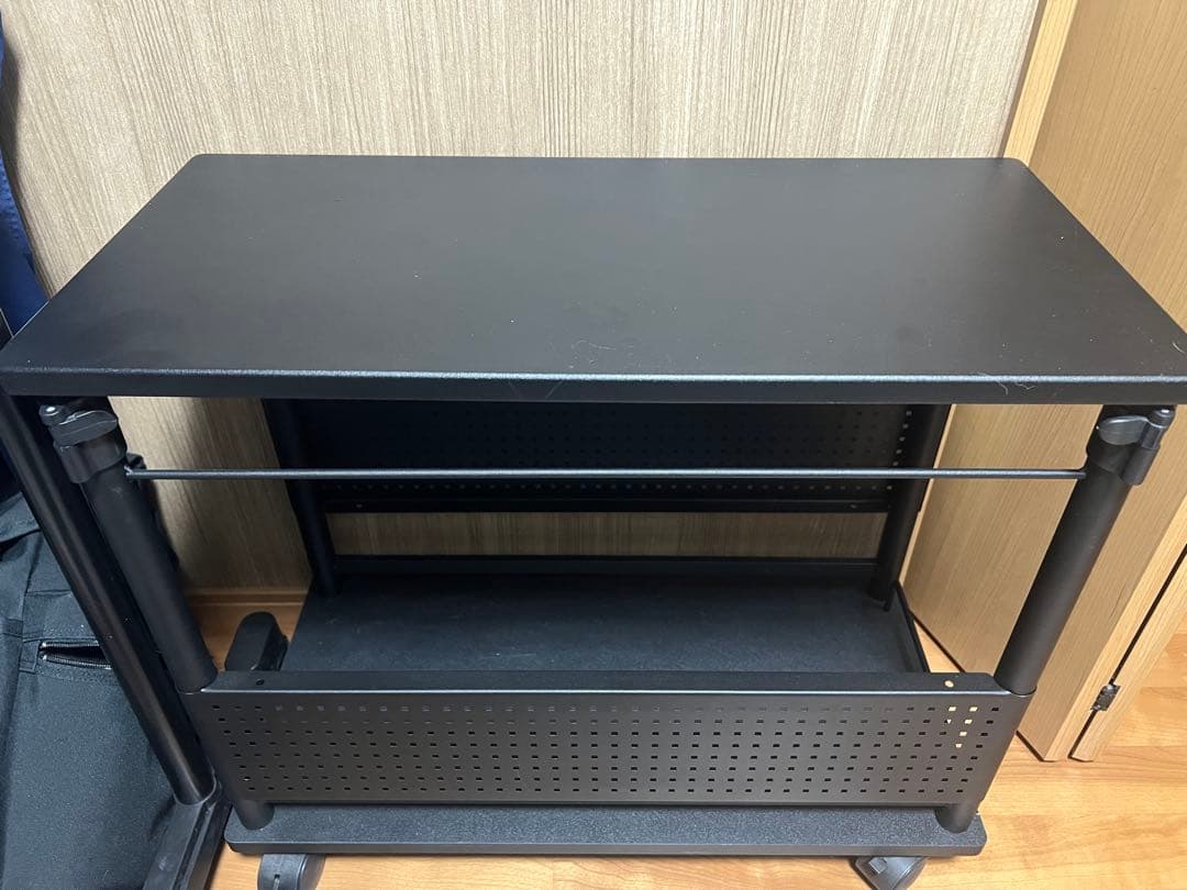 Bauhutte バウヒュッテ 昇降式 PCラック BHD-670H-BK