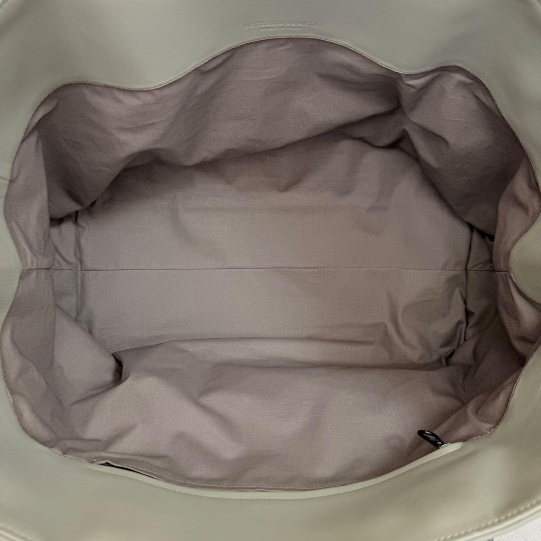 極美品 BOTTEGA VENETA トートバッグ イントレチャート グレー