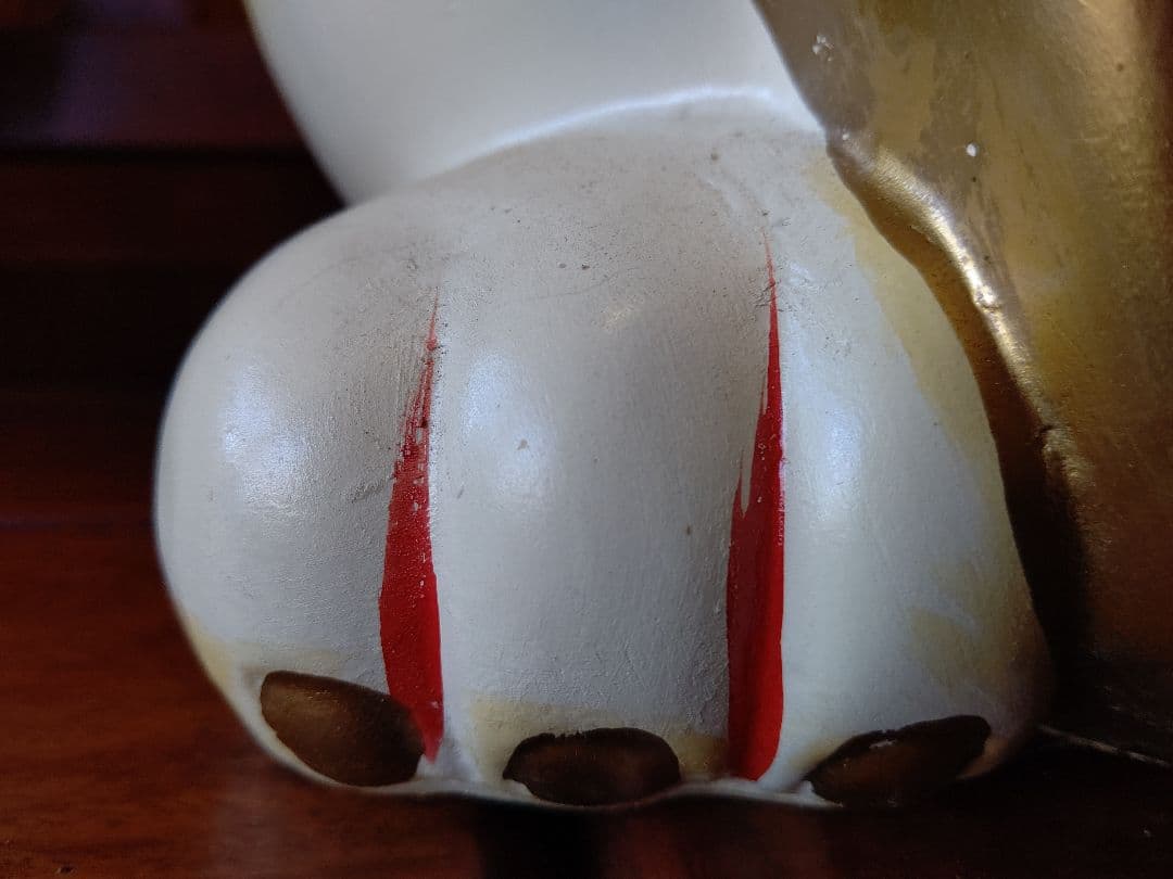 招き猫 最大20号 特注品 常滑焼 陶器 希少品 開運招福 千客万来