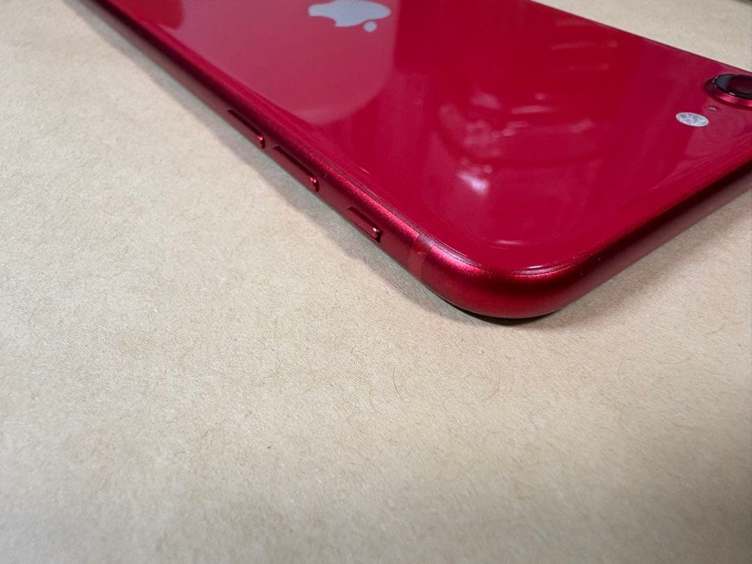 美品SIMフリーiPhoneSE2 64GB PRODUCT(RED)