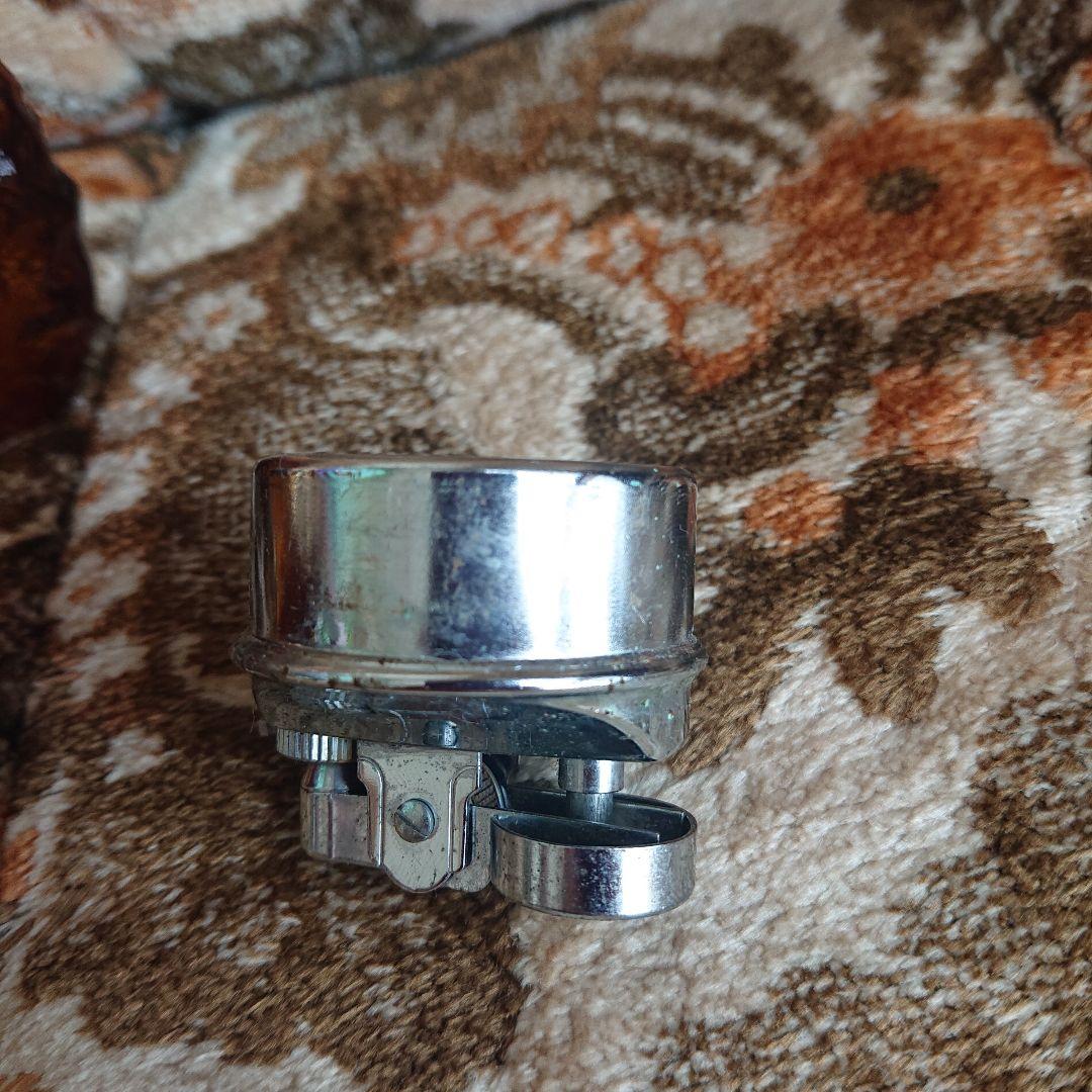 アンバーガラス 置き型ライター希少アンティーク