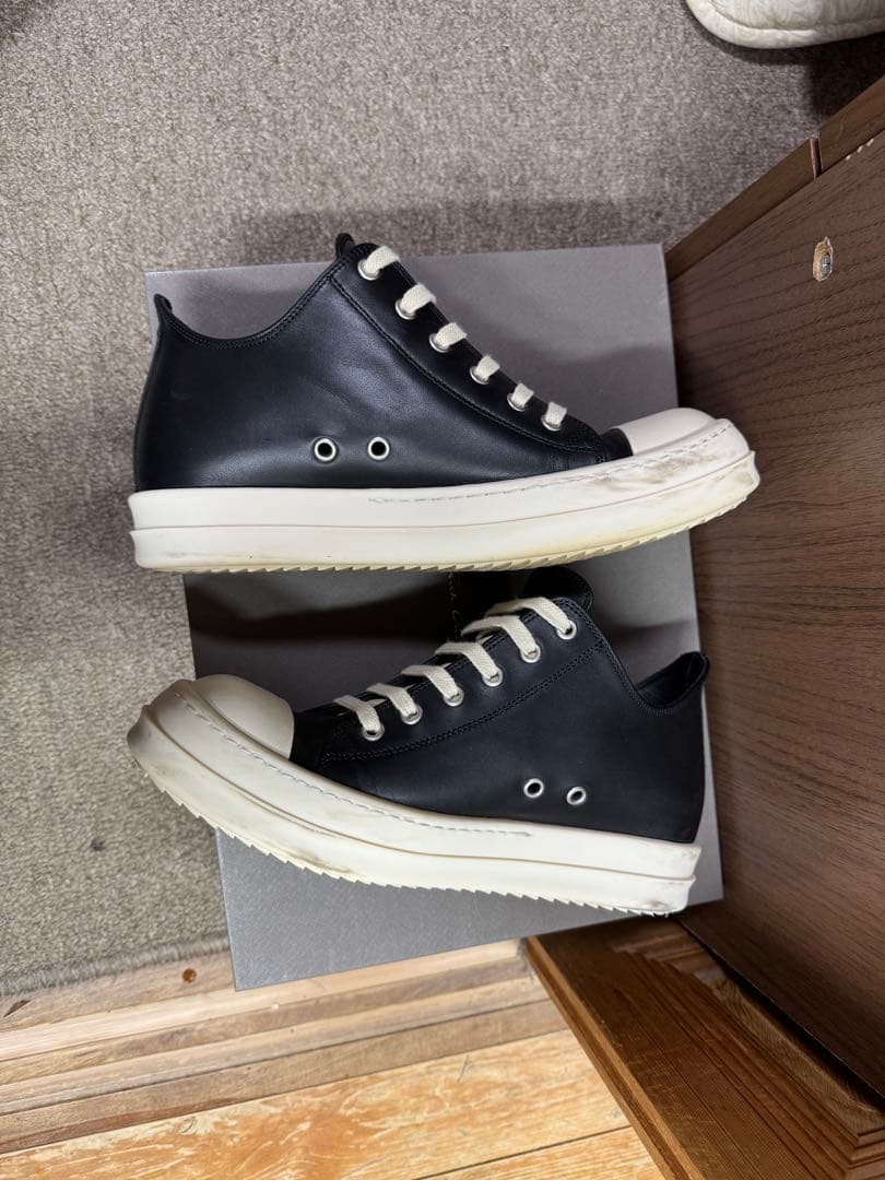 靴 Rick Owens LOW SNEAKERS 911 39