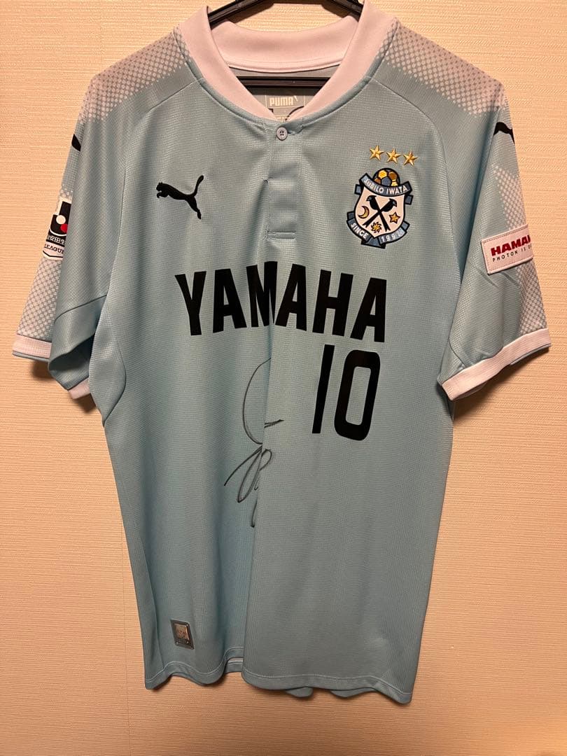 中村俊輔 直筆サイン入りユニフォーム