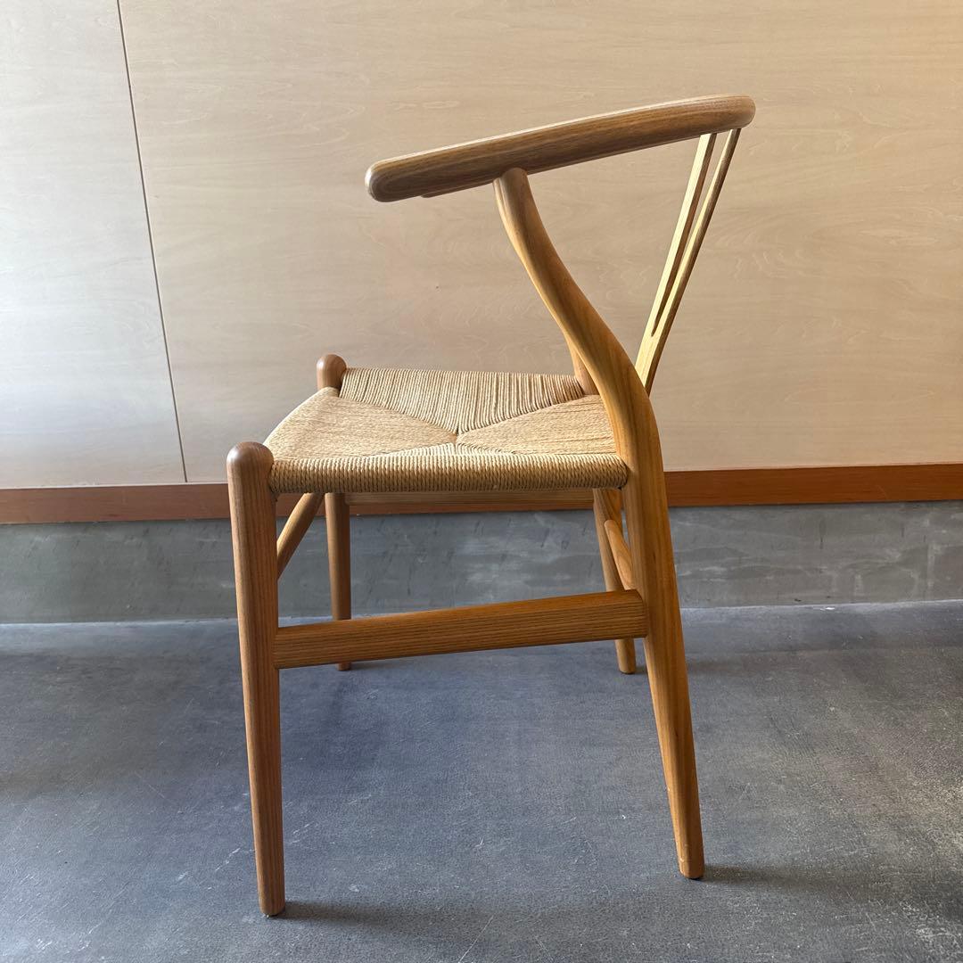 ch24 Yチェア エルム材 SH45cm birthday edition