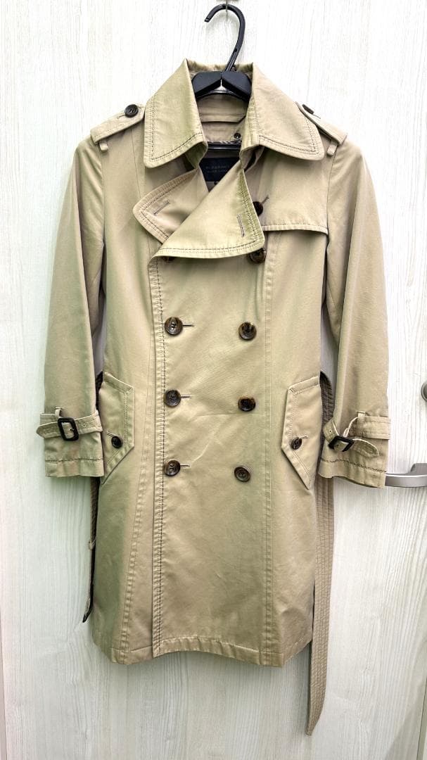 ★美品★BURBERRY BLACK LABEL トレンチコート　38サイズ