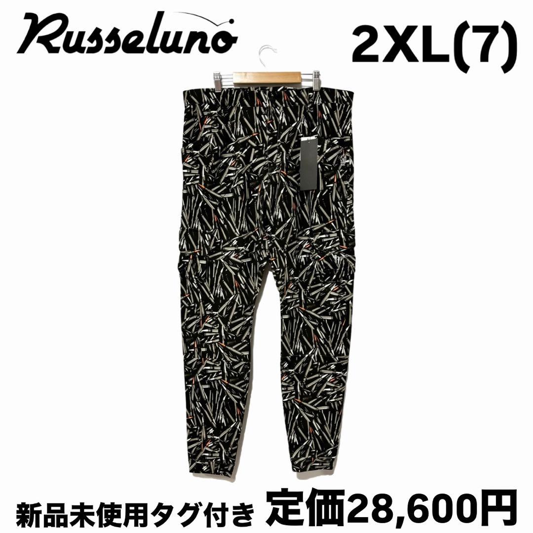 新品 ラッセルノ ゴルフ スキニー ロングパンツ バレット 2XL 7